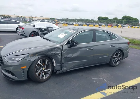 2023 Hyundai Sonata Sel Plus z USA, uszkodzony, nr VIN KMHL44J27PA280394